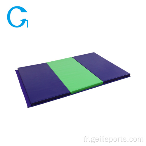 Tapis de gymnastique d&#39;exercice pliable professionnel